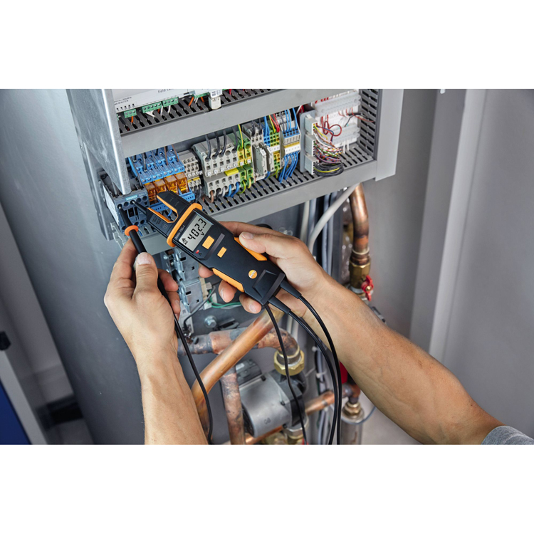 testo 755-1 - Current / Voltage Meter with 200 A AC, 600 V AC/DC, and Continuity