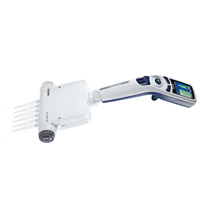 METTLER TOLEDO E4 XLS Adjustable Spacer Electronic Multichannel Pipette