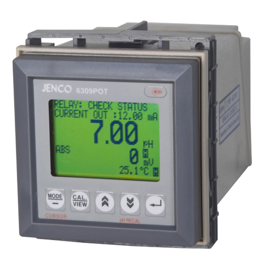 pH /DO/Temp. Controller 工业微电脑型pH/溶解氧温度控制器 6309PDT