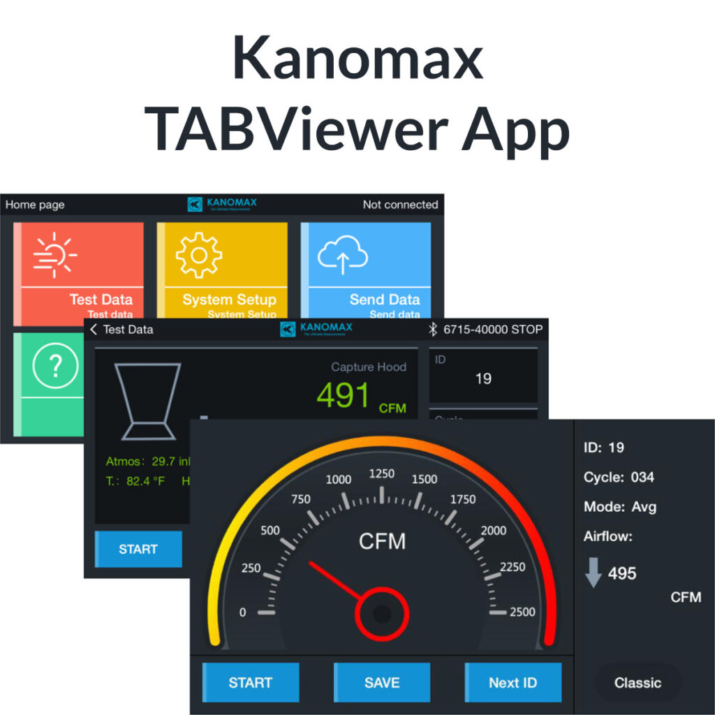 kanomax TABMASTER MINI AIRFLOW CAPTURE HOOD – MODEL 6750